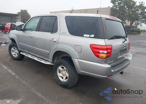 2001 Toyota Sequoia Sr5 V8 from USA, damaged, VIN 5TDBT44A51S017594